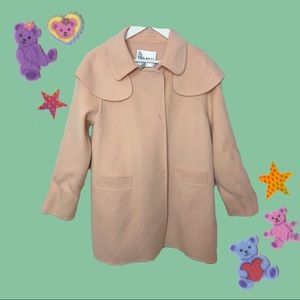 Peach Coloured Winter Peacoat